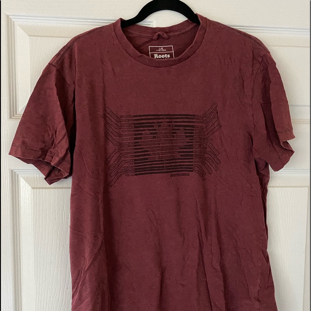 Roots Men’s shirt sleeve hockey tee